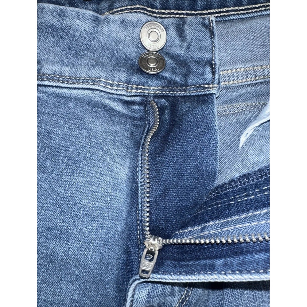 NEW Women's Hudson Midrise Straight Leg Blue Jeans Size 12 with 29" Inseam 289 - Picture 6 of 6